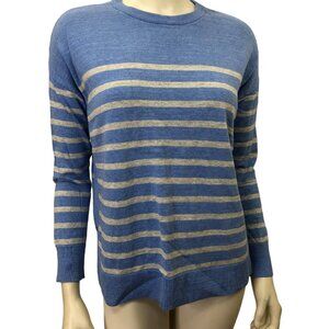 VINEYARD CREW NECK  STRIPE SWEATER XS‎